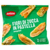 Selex Fiori Di Zucca In Pastella Surgelati 250 g