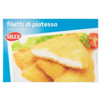 Selex Filetti Di Platessa Impanati Surgelati 300 g