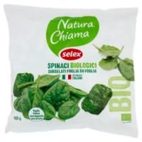 Selex Natura Chiama Spinaci In Foglia Biologici Surgelati 450 g