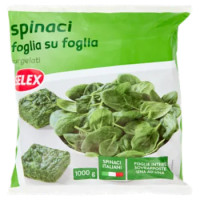 Selex Spinaci a Cubetti Surgelati 1 Kg