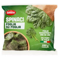 Selex Spinaci a Cubetti Surgelati 450 g