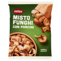 Selex Misto Funghi Con Porcini Congelati 1 Kg