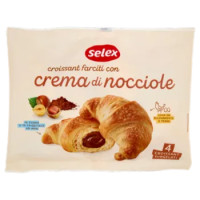 Selex Croissant Farciti Con Crema Di Nocciole Surgelati 4x85 g