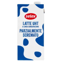Selex Latte Uht Parzialmente Scremato 1 L
