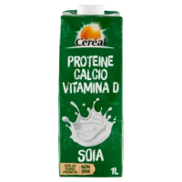 Céréal Soia Drink Con Proteine, Calcio e Vitamina D, Bevanda Vegetale Senza Lattosio - 1 L