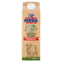 Berna Bio Latte Da Agricoltura Biologica Parzialmente Scremato 1000 Ml
