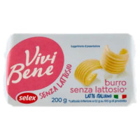 Selex Vivi Bene Burro Senza Lattosio 200 g