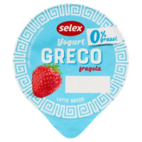 Selex Yogurt Greco 0% Grassi Fragola 150 g