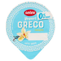 Selex Yogurt Greco 0% Grassi Vaniglia 150 g