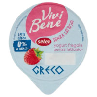 Selex Vivi Bene Yogurt Greco Frangola Senza Lattosio 150 g