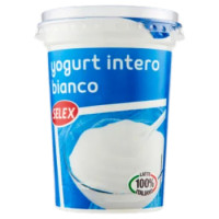 Selex Yogurt Intero Bianco 500 g