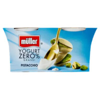 Müller Yogurt Zero% Grassi Pistacchio 2 x 125 g