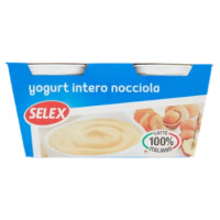 Selex Yogurt Intero Nocciola 2x125 g