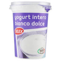 Selex Yogurt Intero Bianco Dolce 500 g