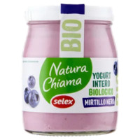 Selex Natura Chiama Yogurt Intero Mirtillo Nero Biologico 150 g