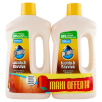 Pronto Parquet Classic, Detergente Pavimenti Parquet, Bipacco 750ml+750ml