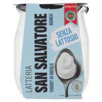 Latteria San Salvatore Yogurt Di Bufala Bianco Senza Lattosio 110 g