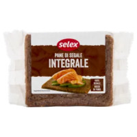 Selex Pane Di Segale Integrale a Fette 500 g