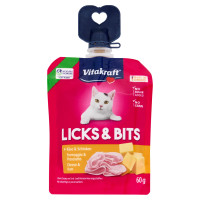 Vitakraft Licks & Bits Formaggio & Prosciutto 60 g