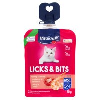 Vitakraft Licks & Bits Gamberetti & Pomodoro 60 g