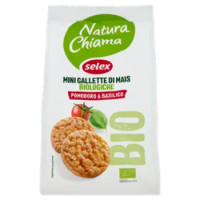 Selex Natura Chiama Mini Gallette Di Mais Al Pomodoro Biologiche 50 g