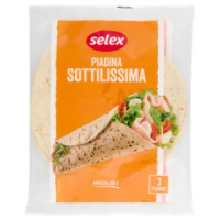 Selex Piadina Sottilissima 3x120 g