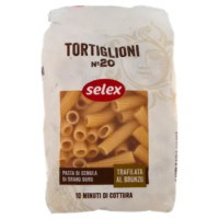 Selex Pasta Di Semola Trafilata Al Bronzo Tortiglioni 500 g