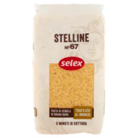 Selex Pasta Di Semola Trafilata Al Bronzo Stelline 500 g