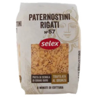 Selex Pasta Di Semola Trafilata Al Bronzo Paternostini 500 g