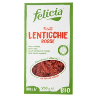 Felicia Fusilli Lenticchie Rosse Bio 250 g