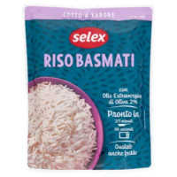 Selex Cereali Cotti a Vapore Riso Basmati 250 g