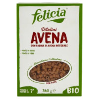 Felicia Bio Ditalini Avena 340 g