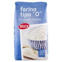 Selex Farina Di Grano Tenero Tipo "0" 1 Kg