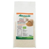 Almaverde Bio Farina Di Farro Integrale Macinata a Pietra 500 g