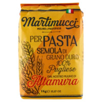 Martimucci Per Pasta Semola Di Grano Duro 100% Pugliese 1 Kg