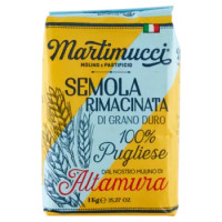 Martimucci Semola Rimacinata Di Grano Duro 100% Pugliese 1 Kg