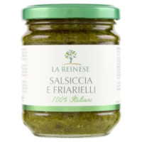 La Reinese Salsiccia e Friarielli 100% Italiani 180 g