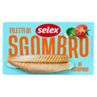 Selex Filetti Di Sgombro Al Naturale 125 g