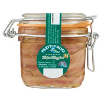 L'Isola D'Oro Filetti Di Alici In Olio Di Oliva Extra Vergine 235 g