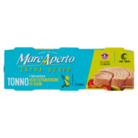 Mare Aperto Tonno Extra Gusto e Solo Un Filo Di Olio Extravergine Di Oliva 3 x 60 g