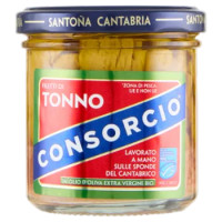 Consorcio Filetti Di Tonno In Olio D'Oliva Extra Vergine Bio 150 g
