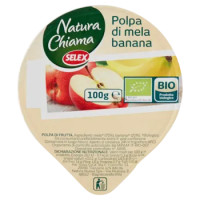 Selex Natura Chiama Polpa Di Mela e Banana Biologica 100 g
