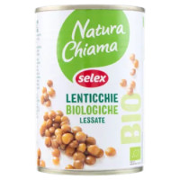 Selex Natura Chiama Lenticchie Lessate Biologiche 400 g