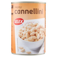 Selex Fagioli Cannellini Lessati 400 g