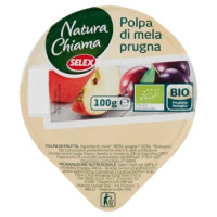 Selex Natura Chiama Polpa Di Mela e Prugna Biologica 100 g