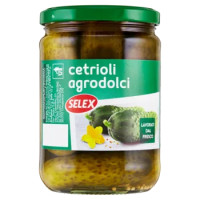 Selex Cetrioli In Agrodolce 540 g
