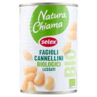 Selex Natura Chiama Fagioli Cannellini Lessati Biologici 400 g