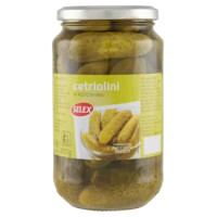 Selex Cetriolini Aromatizzati Con Aceto Di Vino 560 g