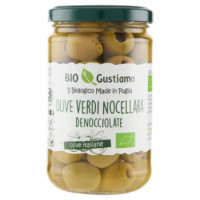 Bio Gustiamo Olive Verdi Nocellara Denocciolate 280 g