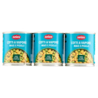 Selex Mais e Piselli Al Vapore 3x170 g